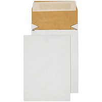 Q-Connect Padded Gusset Envelopes C5 229x162x50mm Peel and Seal White (100 Pack)