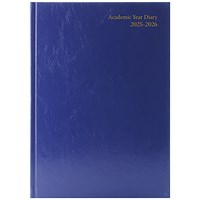 5 Star A4 Academic Diary, Week To View, Blue, 2025-2026 5 Star A4 Academic Diary, Week To View, Blue, 2025-2026