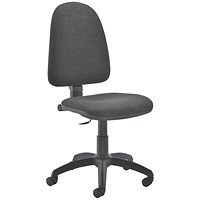 Jemini High Back Operator Chair, Charcoal
