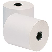 Q-Connect Calculator Roll, 57 x 57mm, White, Pack of 20