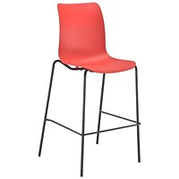 Astin Logi High Stool, Red