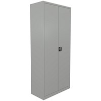 Jemini Steel Janitorial Cleaning Cupboard 800x1800mm Silver