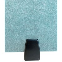 Serrion Under Desk Fixed Screen Holder for Single PET Bench Mounted Screen Black