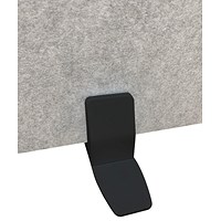 Serrion Surface Mounted Screen Holder for PET Desk Mounted Screen Black