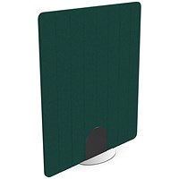 Serrion PET Freestanding V-Groove Acoustic Screen 1200x1400mm Green