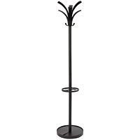 Jemini Earl Coat Stand, Black