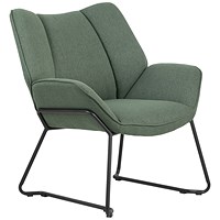 Jemini Cove Soft Seating Armchair, Green