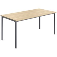 Serrion Multipurpose Rectangular Table, 1600x800mm, Oak