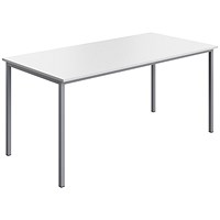 Serrion Multipurpose Rectangular Table, 1600x800mm, White