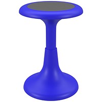 Titan Senior Wobble Stool 300x300x430mm Royal Blue