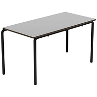 Titan Crush Bent Frame Table 1200x600x640mm Grey/Black