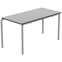 Titan Crush Bent Frame Table 1200x600x640mm Grey