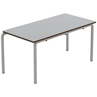 Titan Crush Bent Frame Table 1100x550x530mm Grey