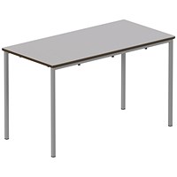 Titan Fully Welded Frame Table 1100x550x460mm Grey