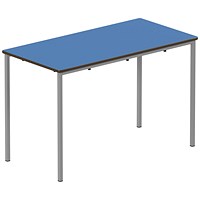 Titan Fully Welded Frame Table 1100x550x530mm Blue/Grey