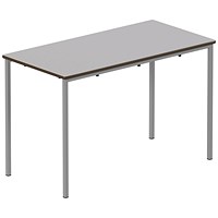 Titan Fully Welded Frame Table 1100x550x590mm Grey