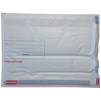 GoSecure Bubble Envelopes, Size 10 340x435mm, White, Pack of 50 GoSecure Bubble Envelopes, Size 10 340x435mm, White, Pack of 50