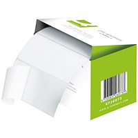 Q-Connect Label Roll, 76x50mm, White, 1500 Labels