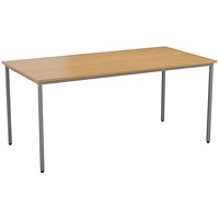 Jemini Rectangular Table, 1600x800mm, Oak