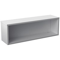 Jemini Reception Modular Straight Riser Unit, 1200x315x400mm, White Jemini Reception Modular Straight Riser Unit, 1200x315x400mm, White