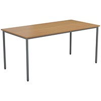 Jemini Rectangular Multipurpose Table, 1800x800mm, Oak