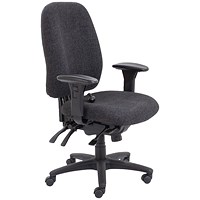 Avior Tapton Heavy Duty Chair, Charcoal