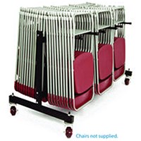 Jemini Folding Chair Trolley, Capacity 70 Chairs