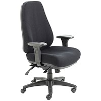 Avior Lucania High Back Task Chair, Black