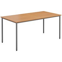 Jemini Rectangular Table, 1200x800mm, Beech