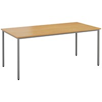 Jemini Rectangular Table, 1200x800mm, Oak