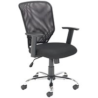 First Mesh Task Chair, Black