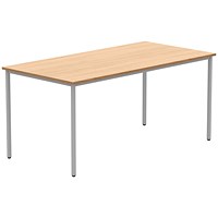 Astin Rectangular Table, 1600x800x730mm, Beech