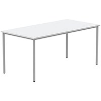 Astin Rectangular Table, 1600x800x730mm, White