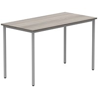 Astin Rectangular Table, 1200x600mm, Grey Oak