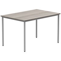 Astin Rectangular Table, 1200x800mm, Grey Oak