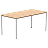 Polaris Rectangular Multipurpose Table, 1600x800mm, Beech