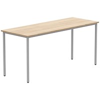 Polaris Rectangular Multipurpose Table, 1600x600x730mm, Oak