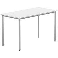 Polaris Rectangular Multipurpose Table, 1200x600mm, White