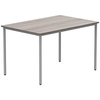 Polaris Rectangular Multipurpose Table, 1200x800mm, Grey Oak