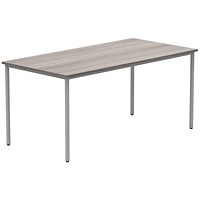 Polaris Rectangular Multipurpose Table, 1600x800mm, Grey Oak