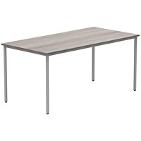 Polaris Rectangular Multipurpose Table, 1600x800x730mm, Grey Oak