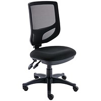 Polaris Nesta Mesh Back Operator Chair, Black