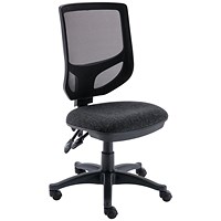 Polaris Nesta Mesh Back Operator Chair, Charcoal