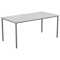 Jemini Rectangular Multipurpose Table, 1800x800mm, White