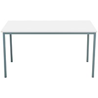 Serrion Rectangular Table, 1500mm, White