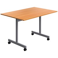 Serrion Rectangular Tilt Table, 1200x800mm, Beech