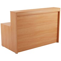 Jemini Reception Unit, 1600x800x740mm, Beech Jemini Reception Unit, 1600x800x740mm, Beech