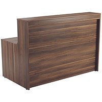 Jemini Reception Unit, 1400x800x740mm, Walnut Jemini Reception Unit, 1400x800x740mm, Walnut
