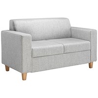 Avior Iceberg 2 Seater Fabric Sofa, Grey