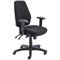 Avior Centro Call Centre Chair, Height Adjustable Arms, Black Avior Centro Call Centre Chair, Height Adjustable Arms, Black